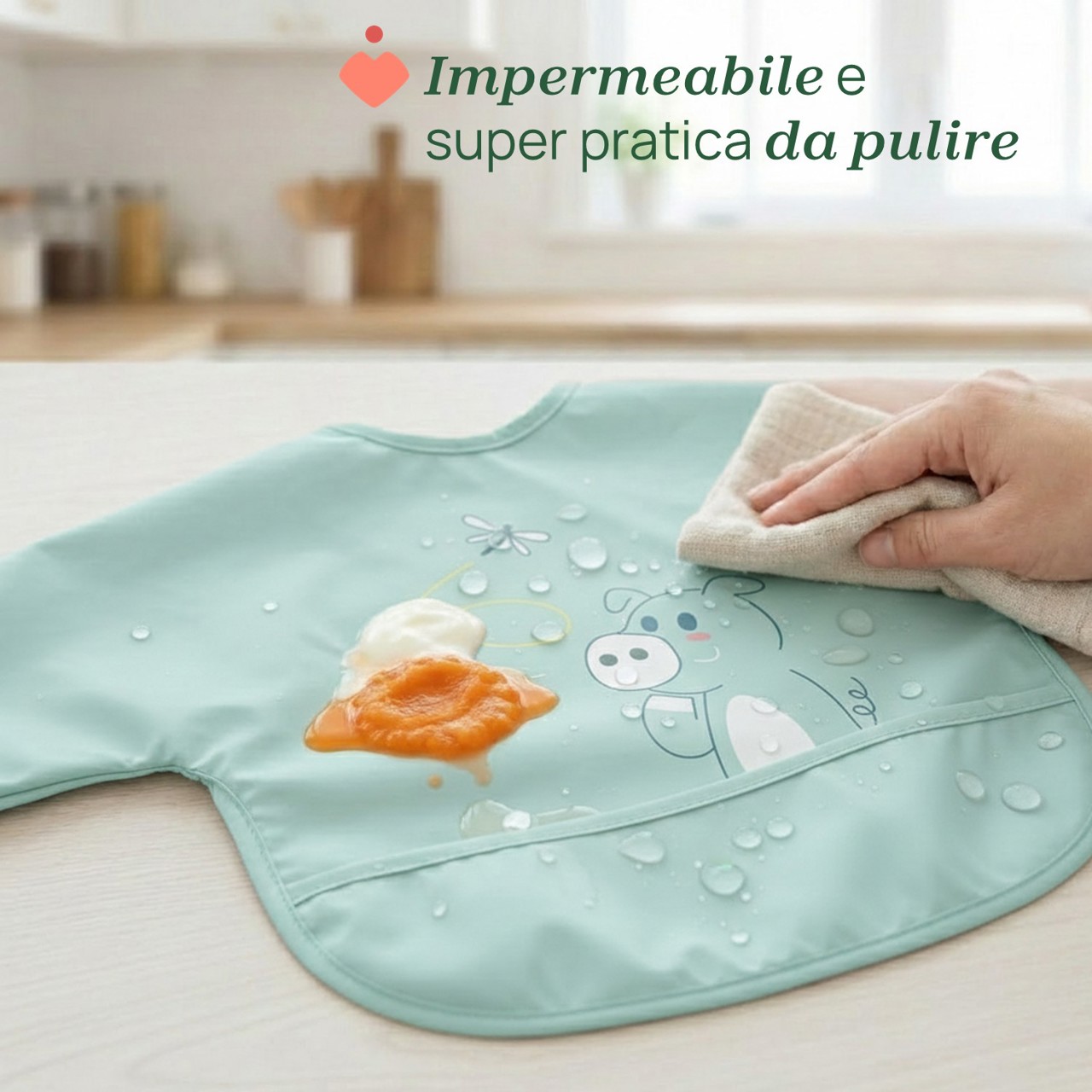 Bavaglino con maniche Chicco - 2