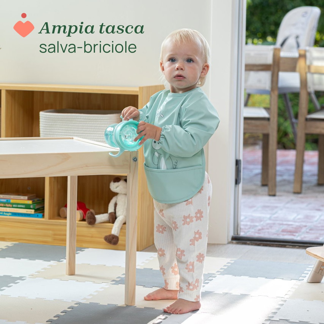 Bavaglino con maniche Chicco - 3