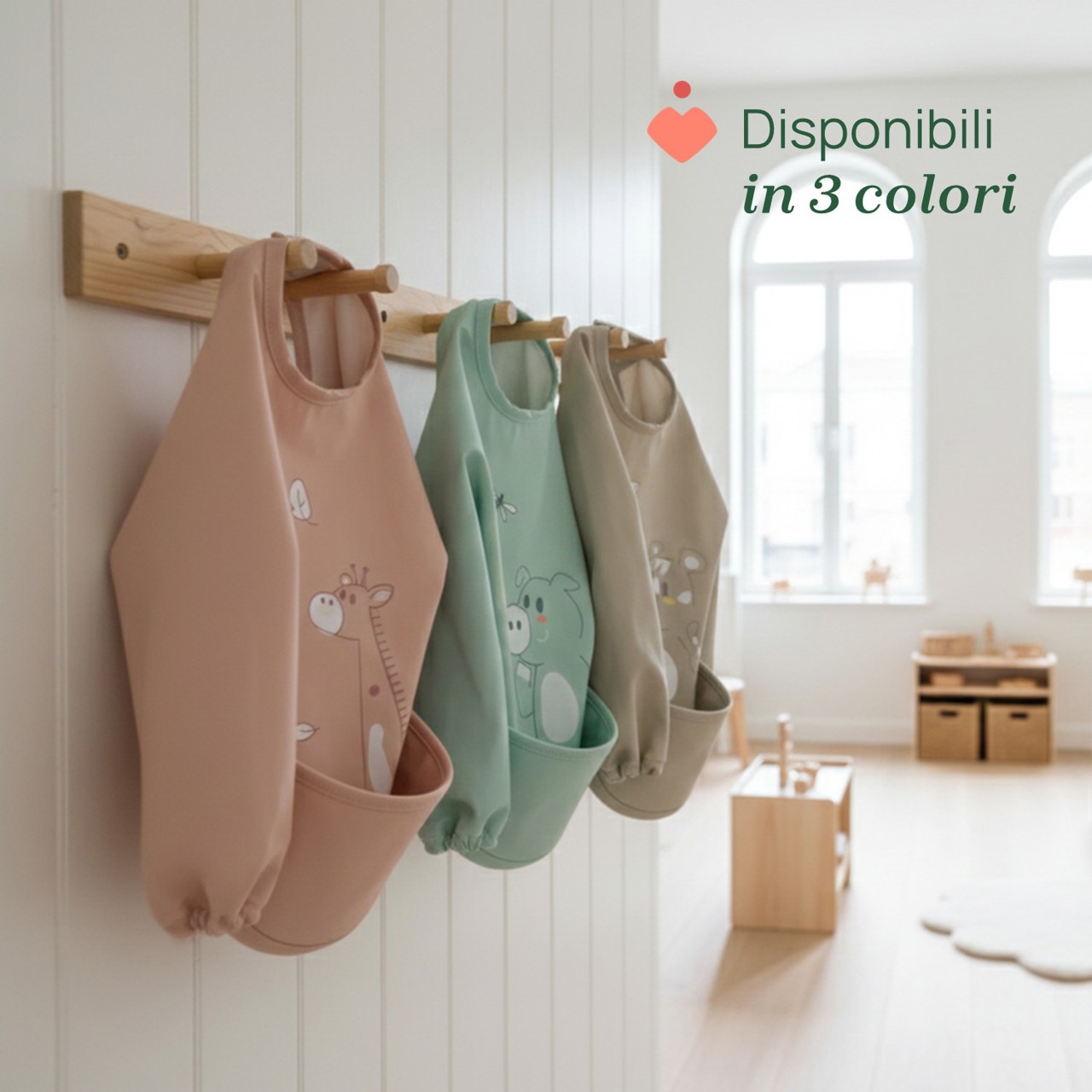 Bavaglino con maniche Chicco - 7