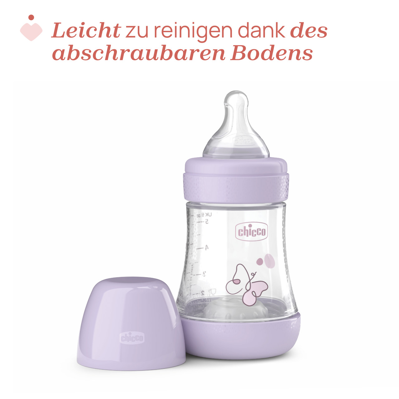 Babyfl&auml;schchen Perfect 5, 150ML, Normaler Fluss, Silikon null - 5