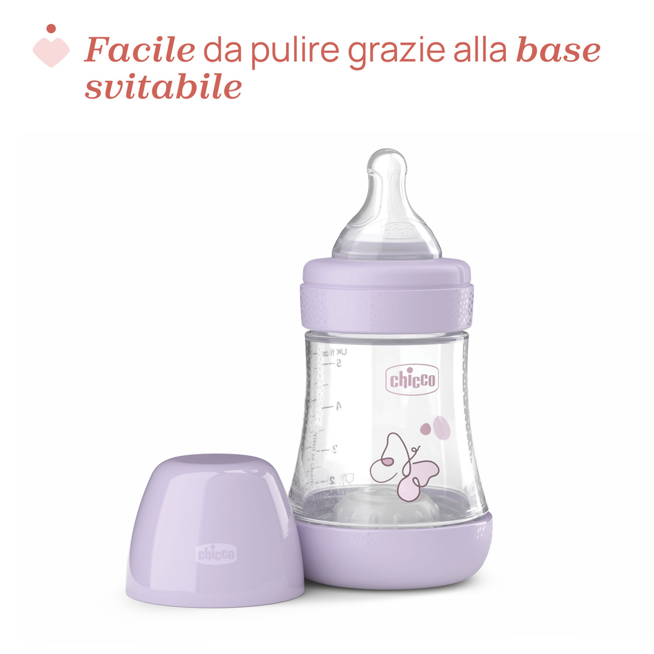 Biberon Perfect 5 Flusso lento (150 ml) Chicco - 2