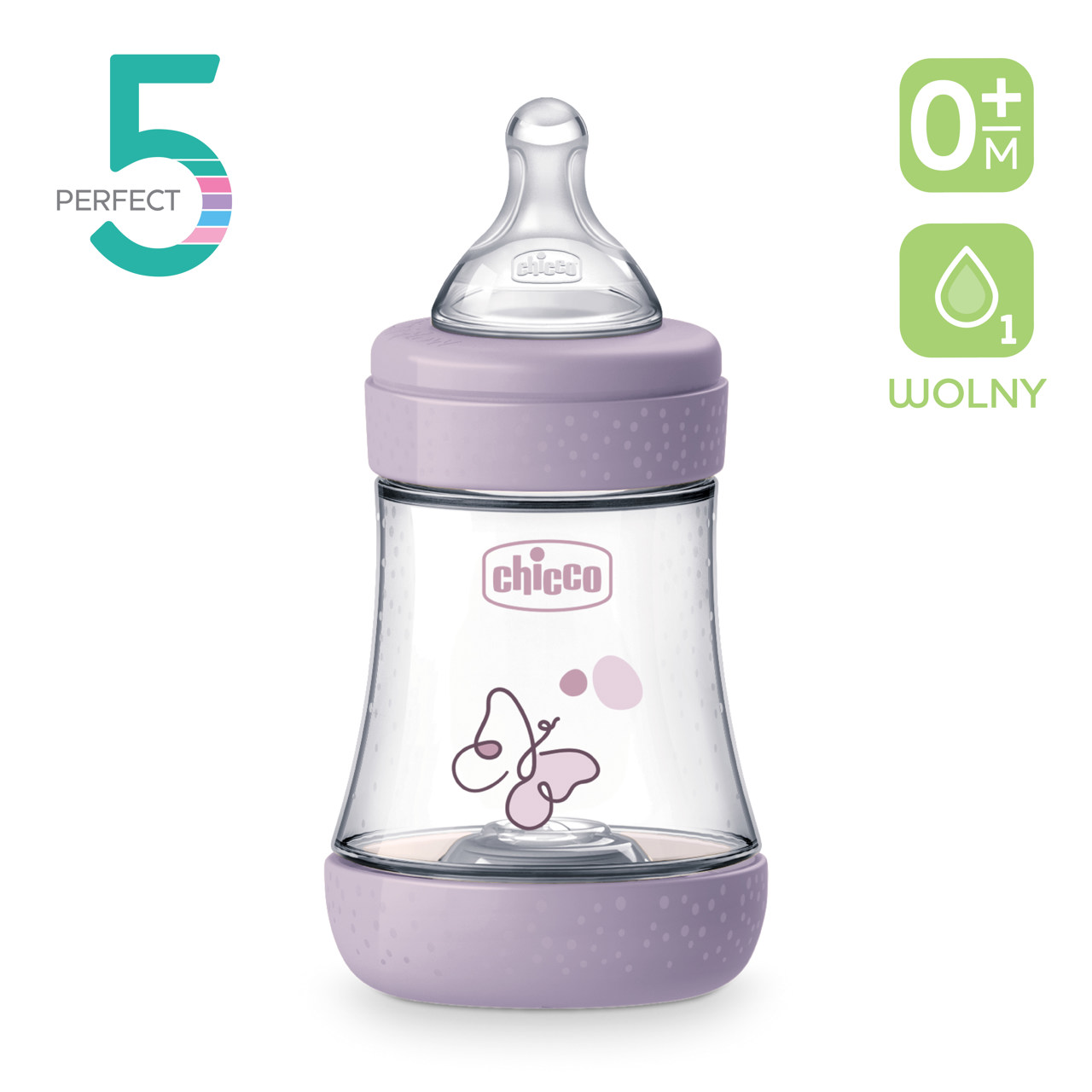 PERFECT5 150 ML SMOCZEK SILIKONOWY, PRZEPŁYW WOLNY 0M+ null - 1