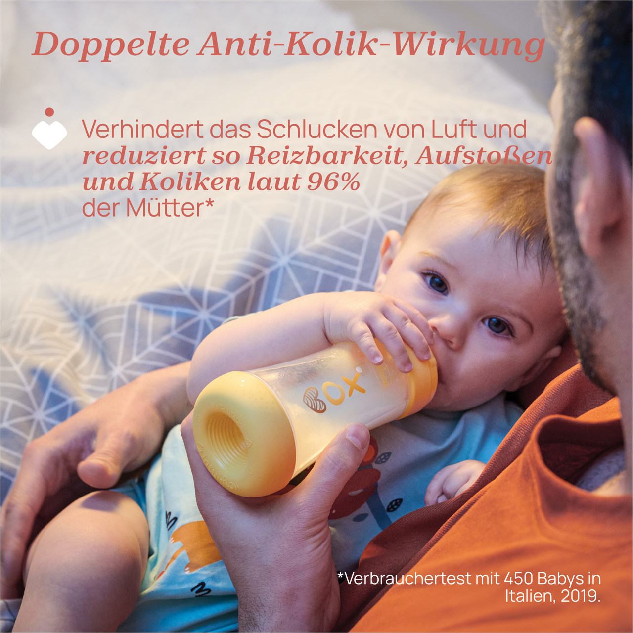 Babyfl&auml;schchen Perfect 5, 300 ml, Schneller Fluss, Silikon null - 8