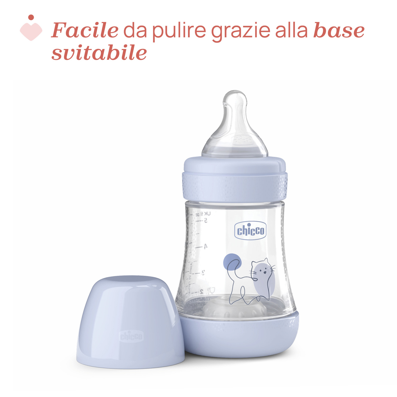 Biberon Perfect 5 Flusso lento (150 ml) Chicco - 5