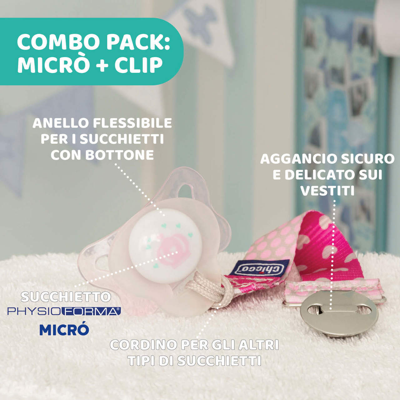 Set Lovely Baby Chicco image number 15