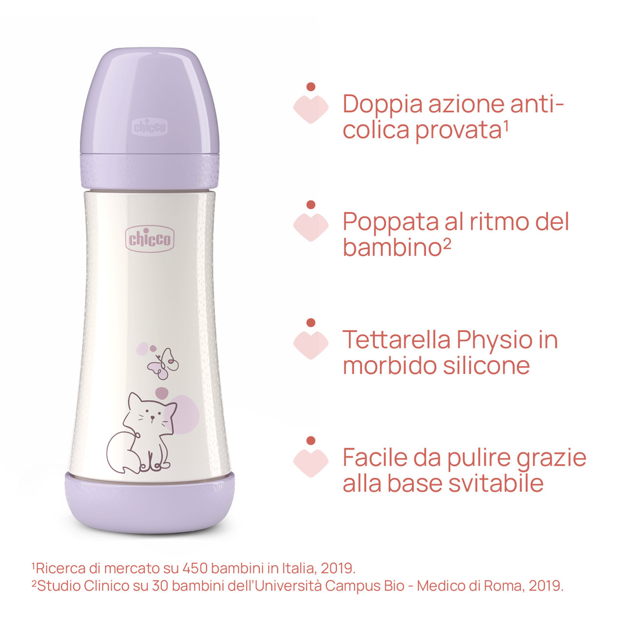 Biberon Perfect 5 Flusso Rapido (300 ml) Chicco - 5