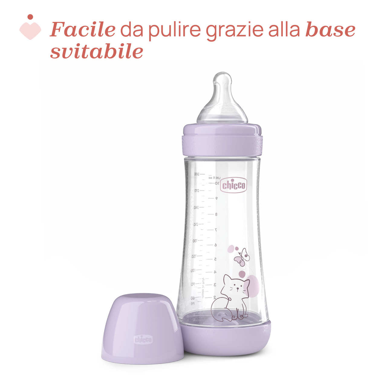 Biberon Perfect 5 Flusso Rapido (300 ml) Chicco - 1