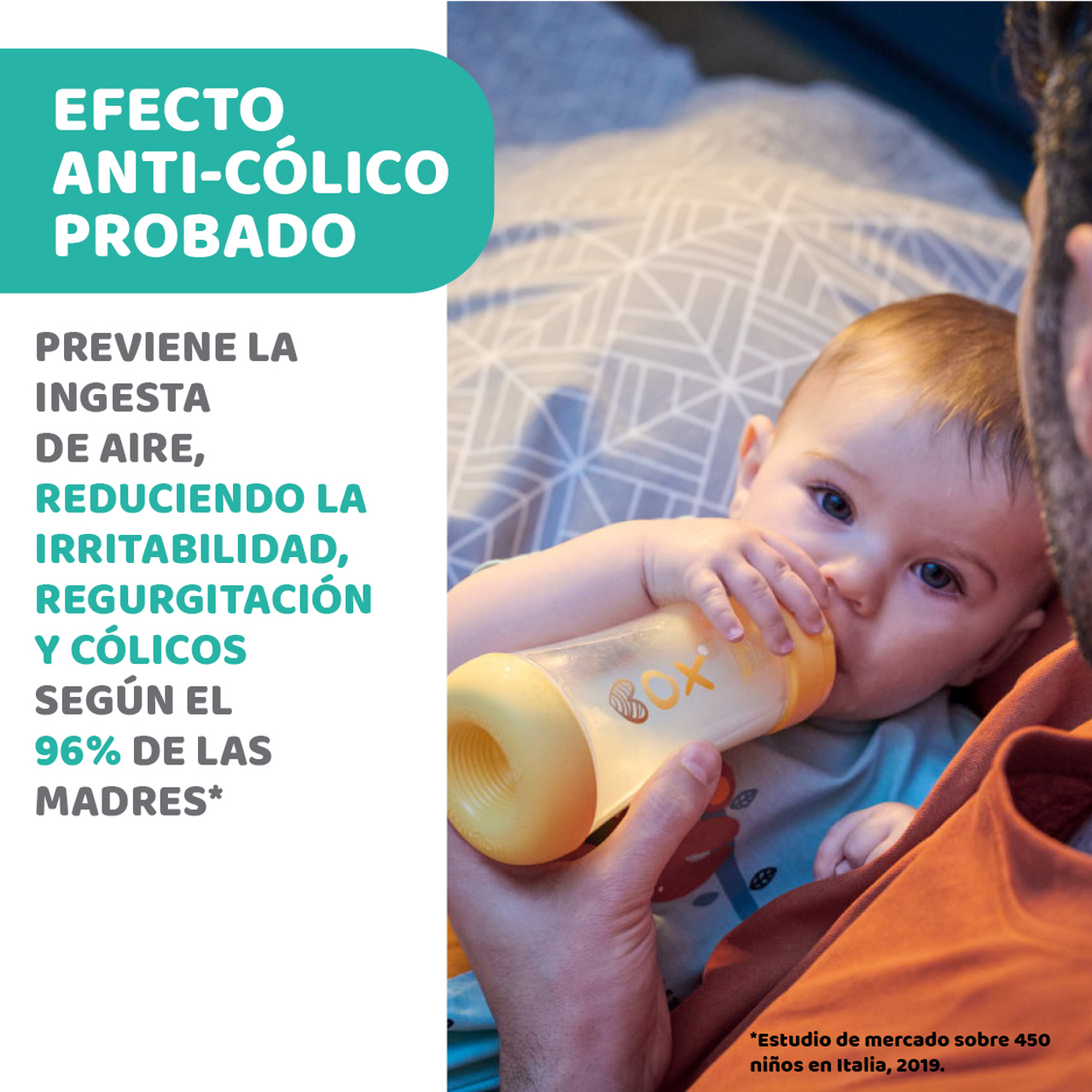 PERFECT5 300ml Biberón Silicona 4m+ Chicco - 4