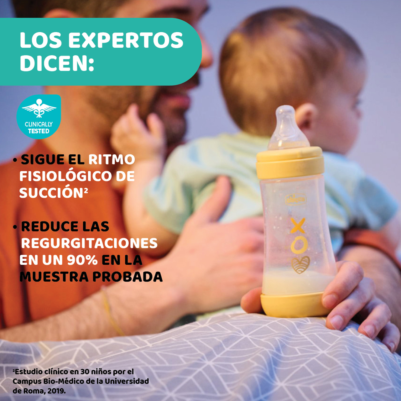 PERFECT5 300ml Biberón Silicona 4m+ Chicco - 8