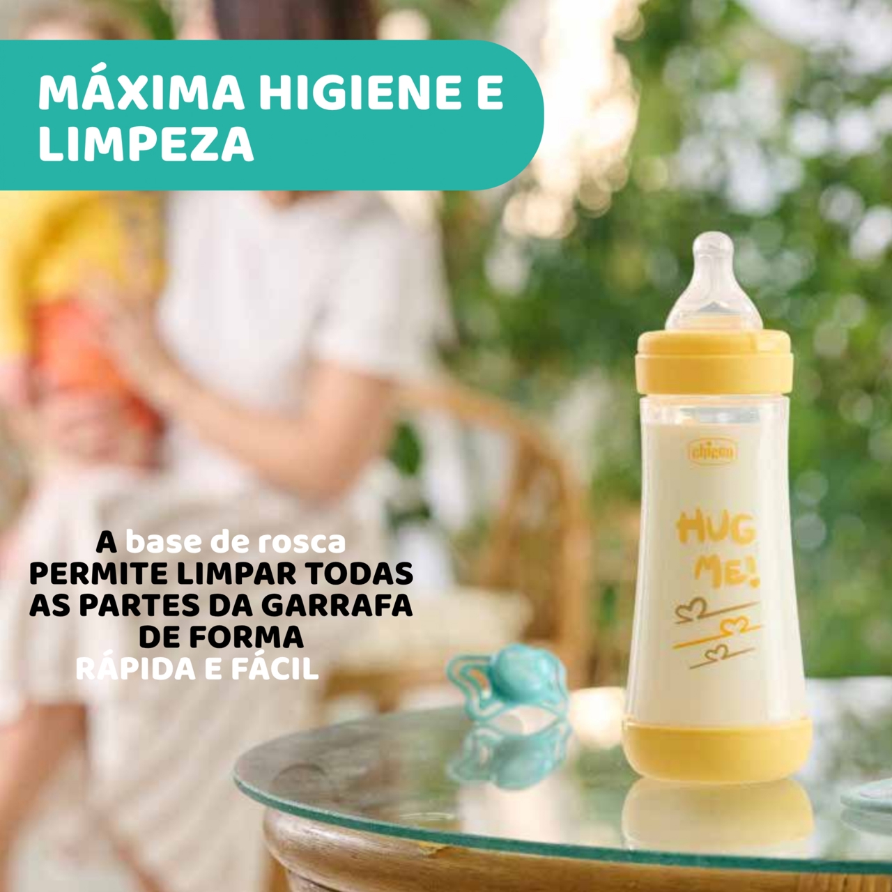 BIBERÃO PERFECT 5 300ML FLUXO RÁPIDO Chicco - 9