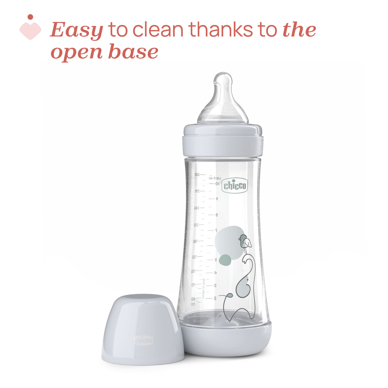 Biberão PERFECT5 300ml Chicco - 4