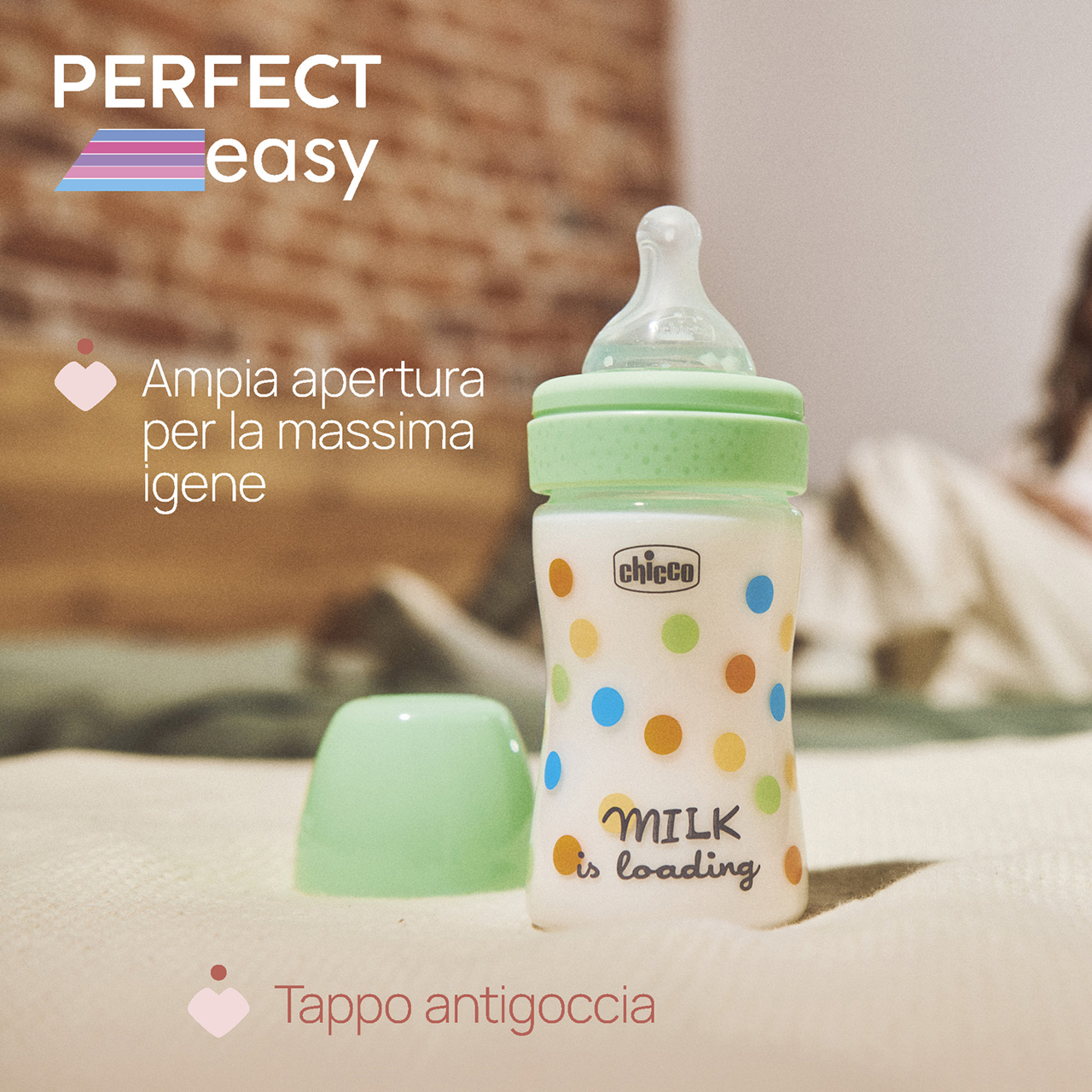 Biberon Perfect Easy Flusso Lento (150 ml) null - 2