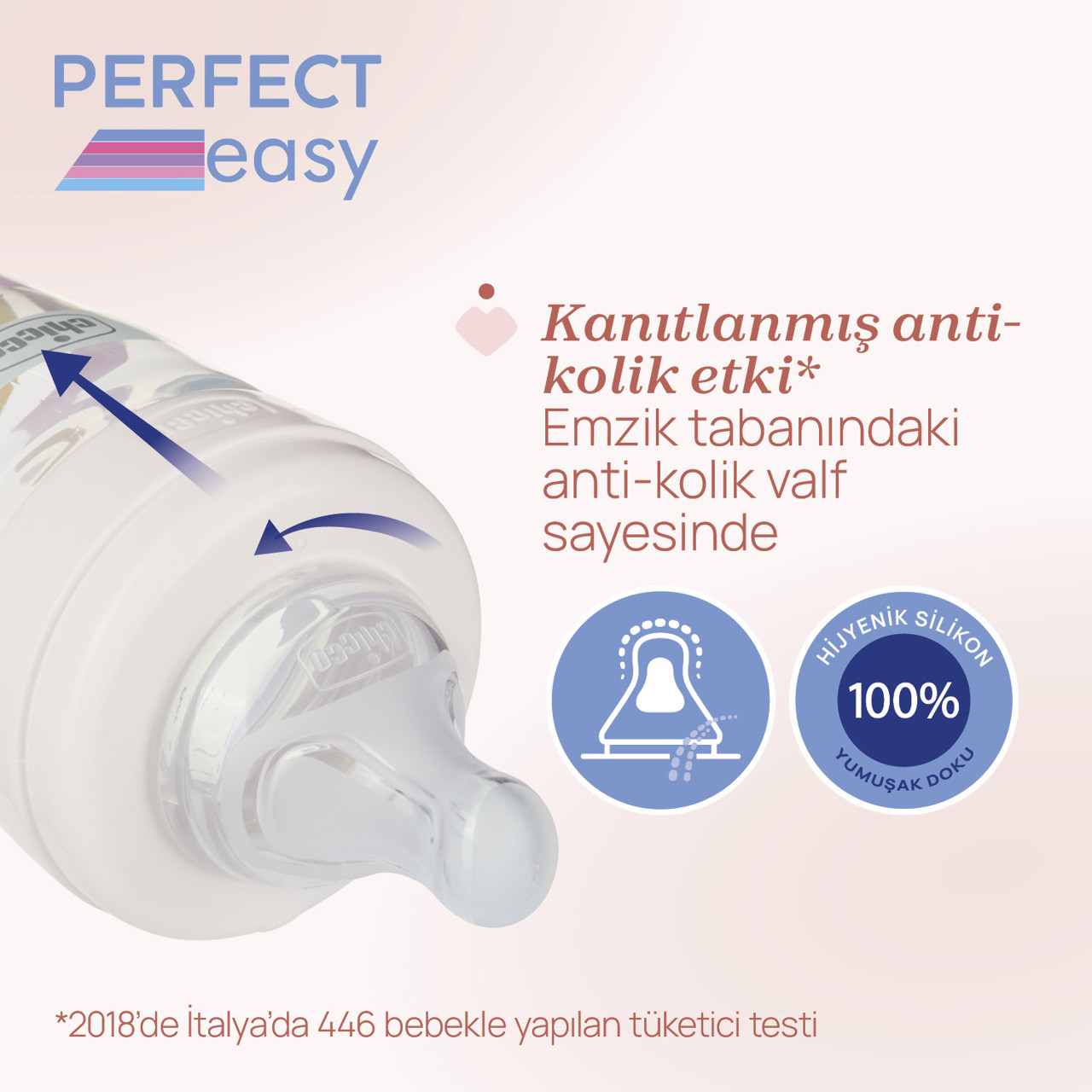 PERFECT EASY BİBERON PP 330 ML HIZLI AKIŞ  null - 3