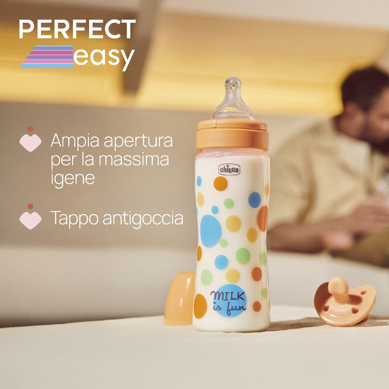 Biberon PERFECT EASY Flusso Rapido (330 ml) null - 2