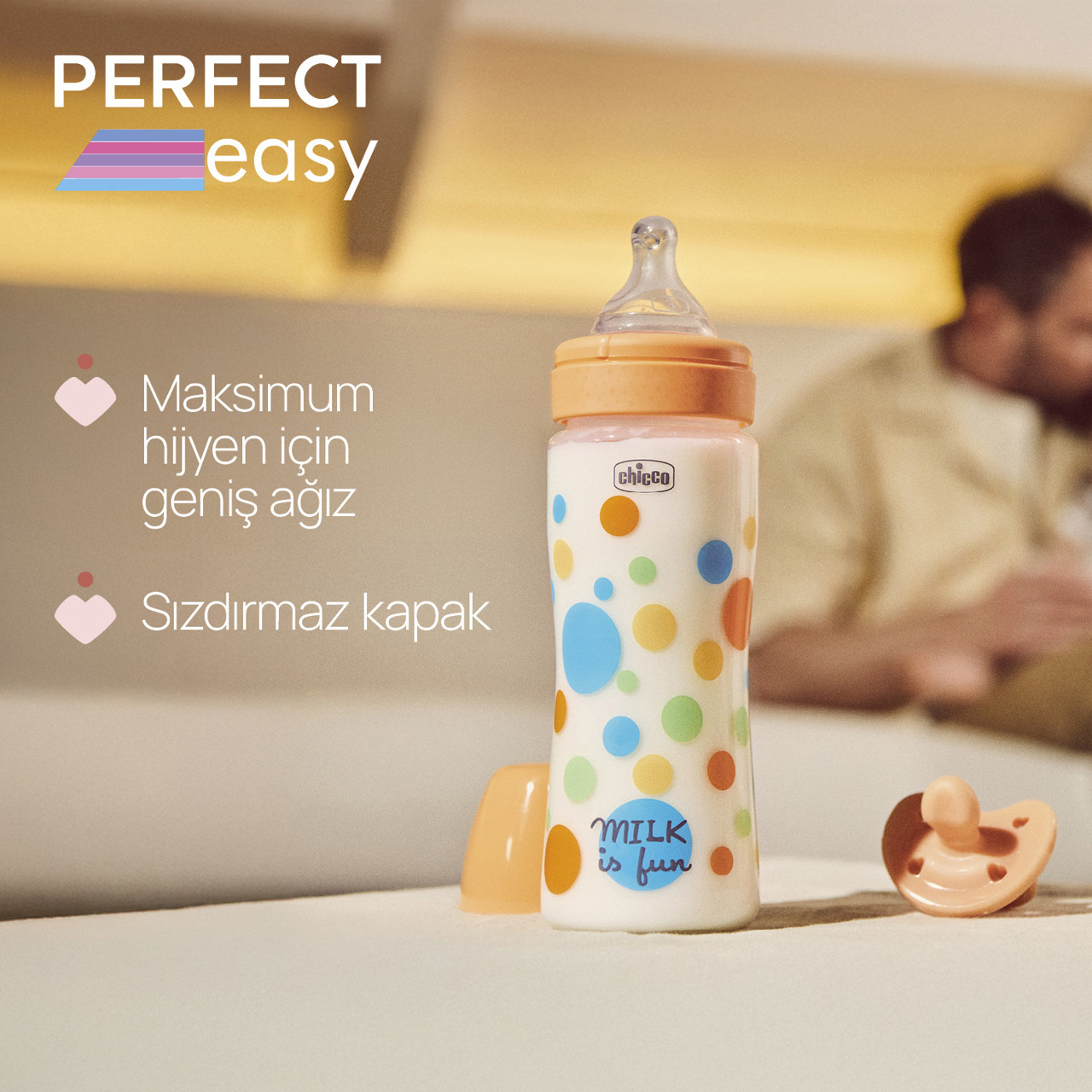 PERFECT EASY BİBERON PP 330 ML HIZLI AKIŞ  null - 3