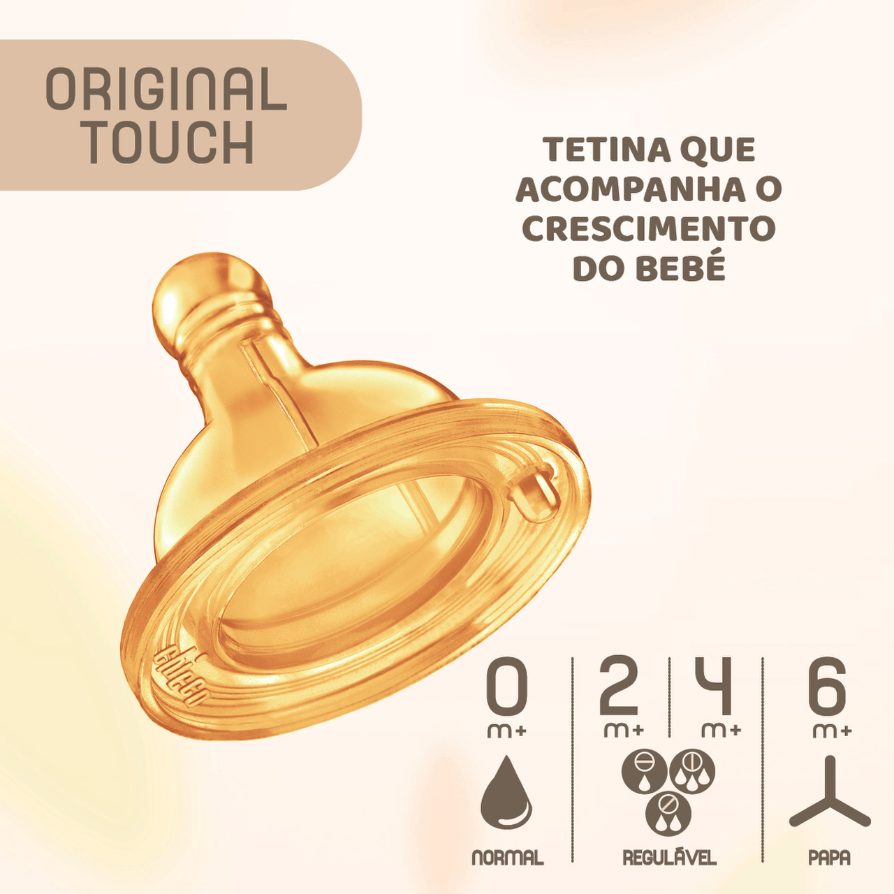 Biberão Original Touch Vidro 150ml Fluxo Normal image number 5
