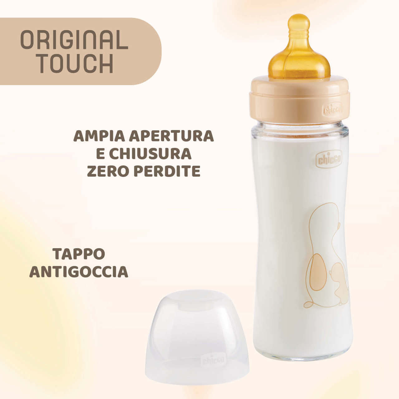 Original Touch 240ml Flusso regolabile - bottiglia di vetro image number 14