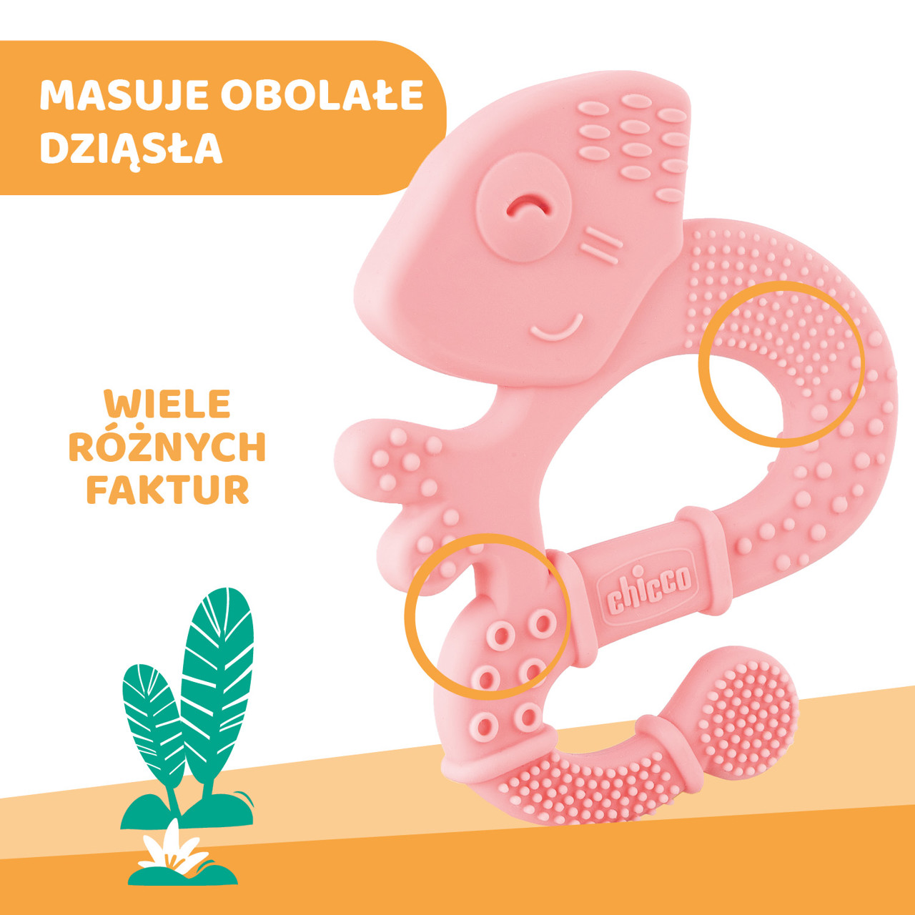 GRYZAK MIĘKKI JASZCZURKA 2M+ null - 2