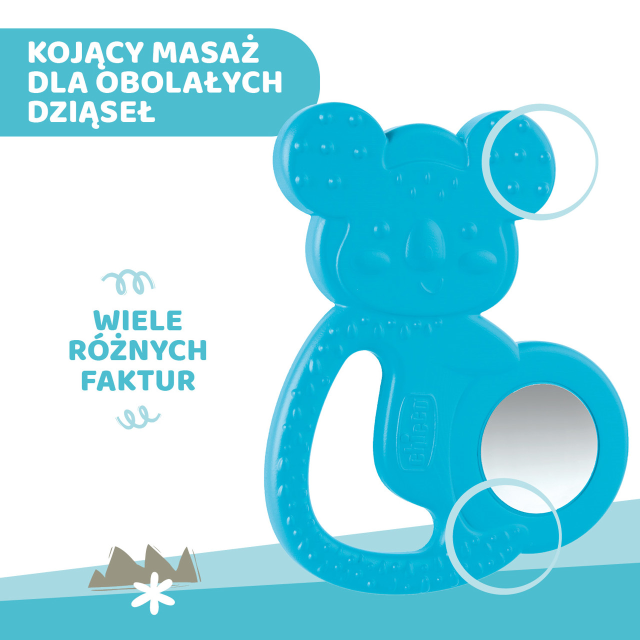 GRYZAK ZE STALĄ NIERDZEWNĄ KOALA null - 3