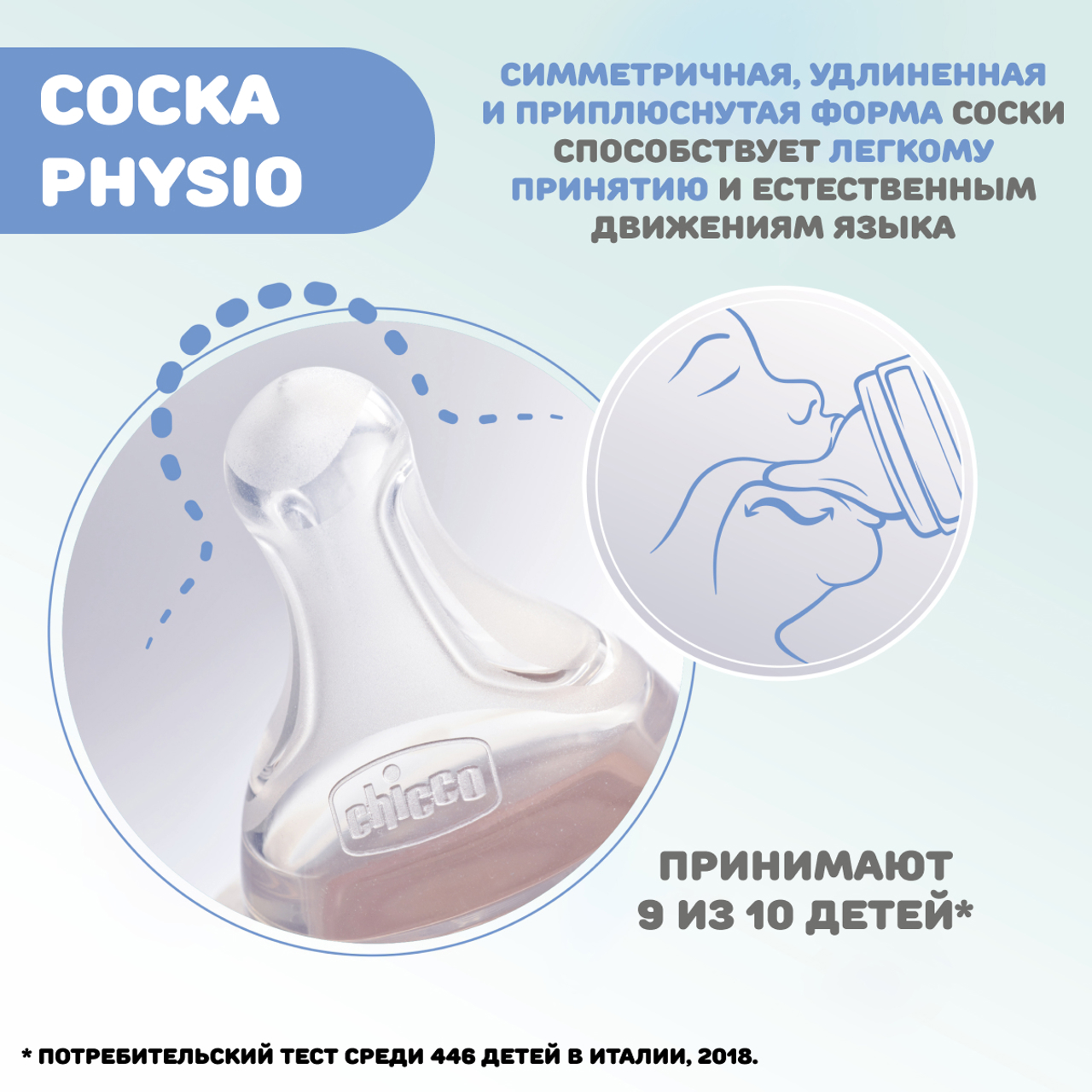 Бутылка для кормления из пластика Well-Being 330 мл с быстрым потоком null - 6