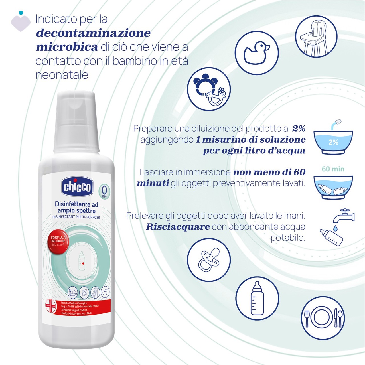 Disinfettante ad ampio spettro Chicco - 3