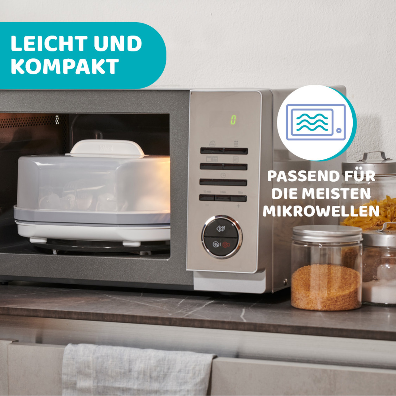 Sterilisator für die Mikrowelle null - 3