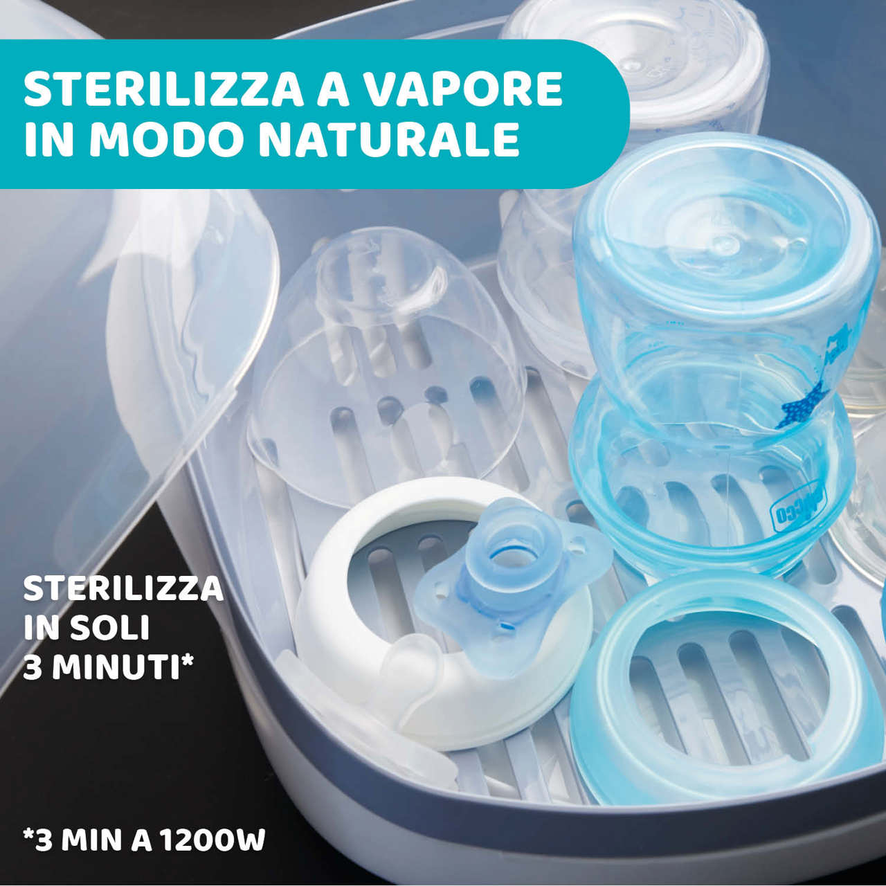 Sterilizzatore Microonde Steam Hi Med