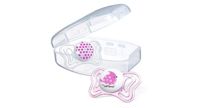With practical sterilizable soother holder