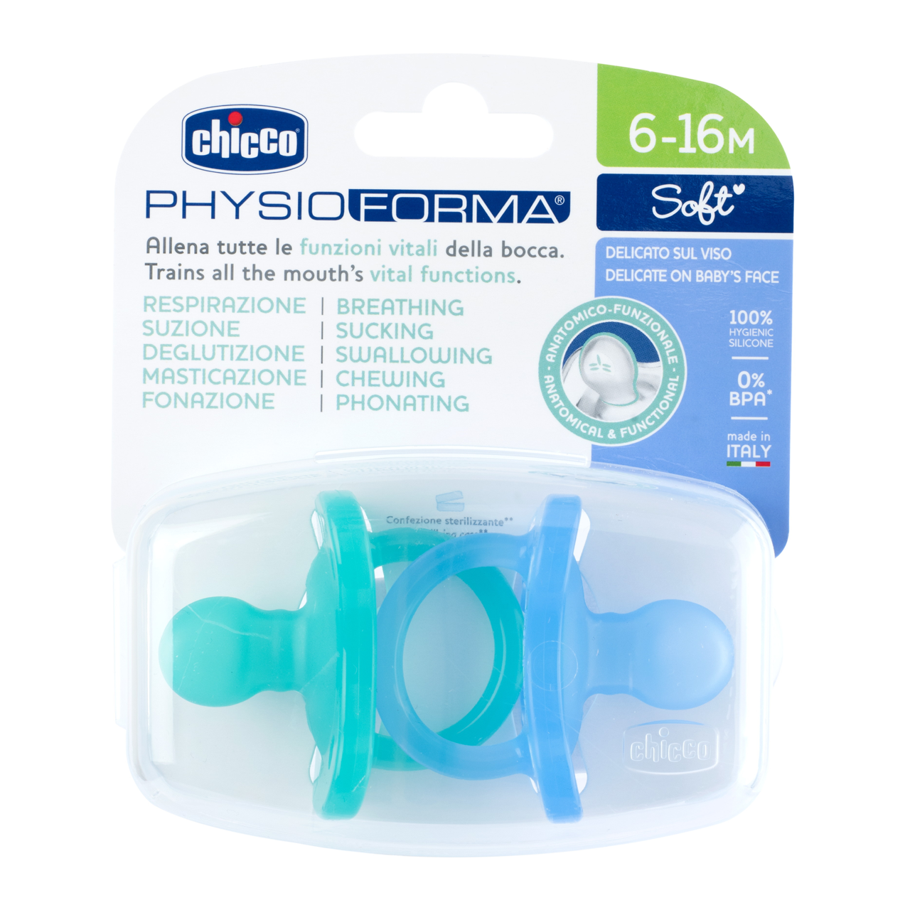 Physioforma® Soft 6-16m Bleu 2pcs null - 5