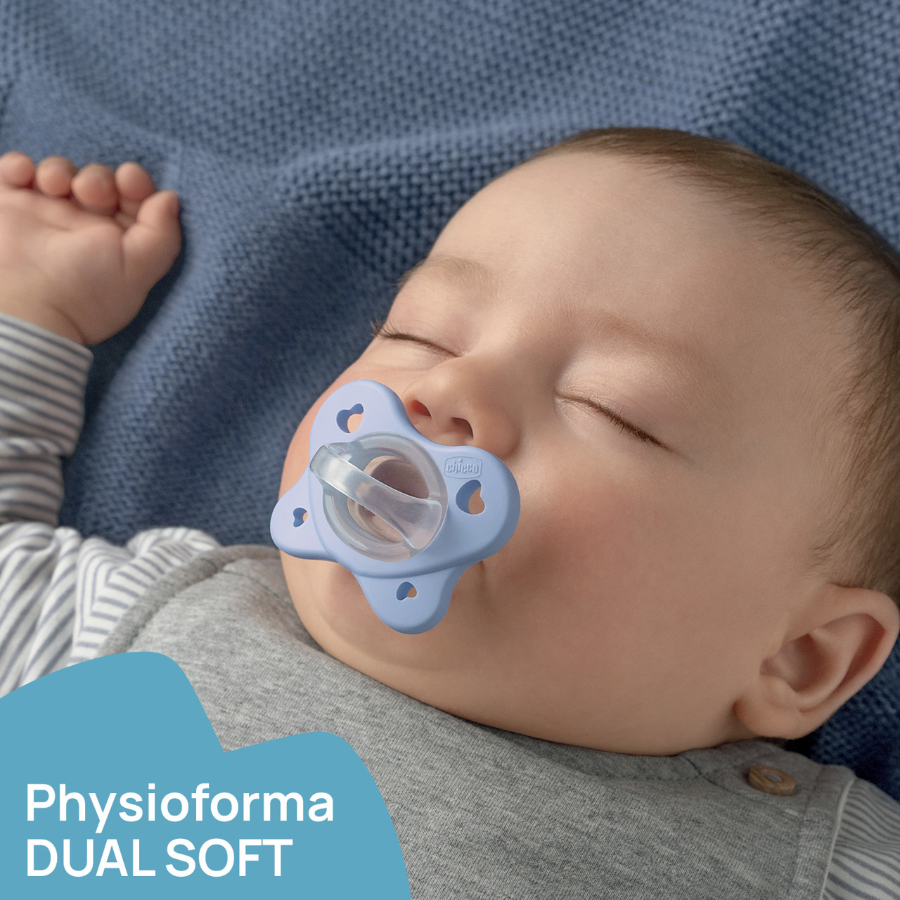 SMOCZEK USPOKAJAJĄCY PHYSIOFORMA DUAL SOFT SILIKONOWY 6-16 M+ 2 SZT null - 1