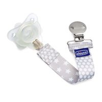 Chicco PhysioForma - Mini chupete de silicona 100% que brilla en la  oscuridad para bebés de 2 a 6 meses, pezón ortodóntico que apoya la  respiración