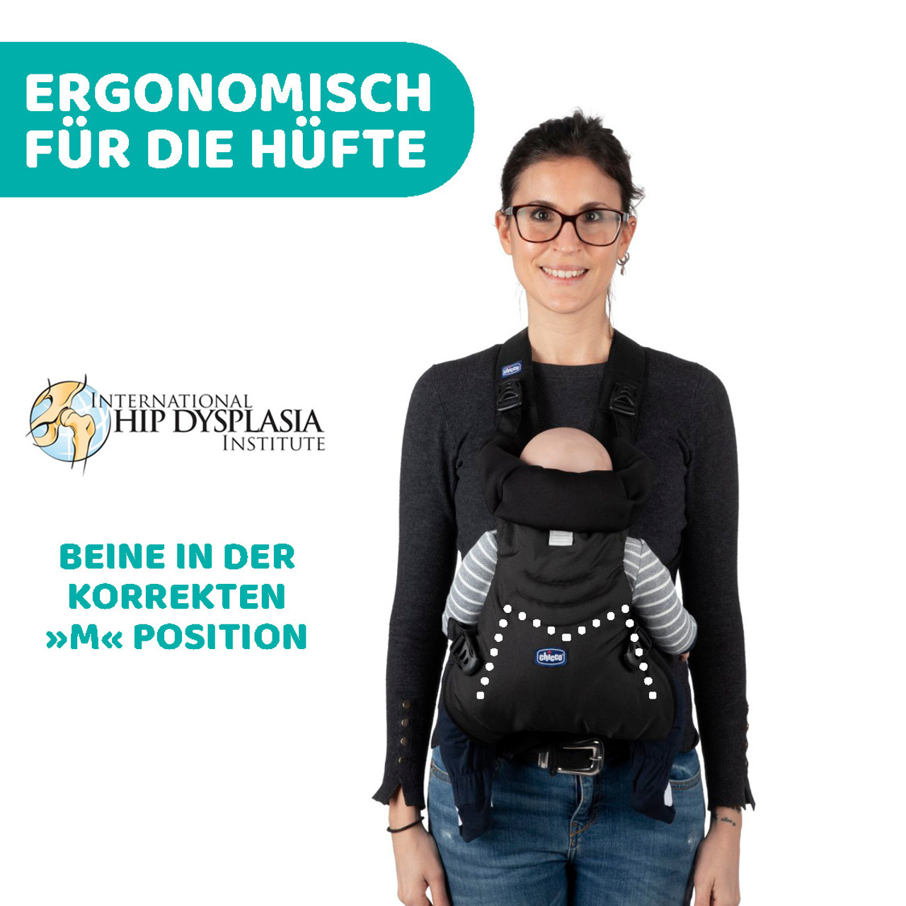 EasyFit ergonomische Babytrage null - 3
