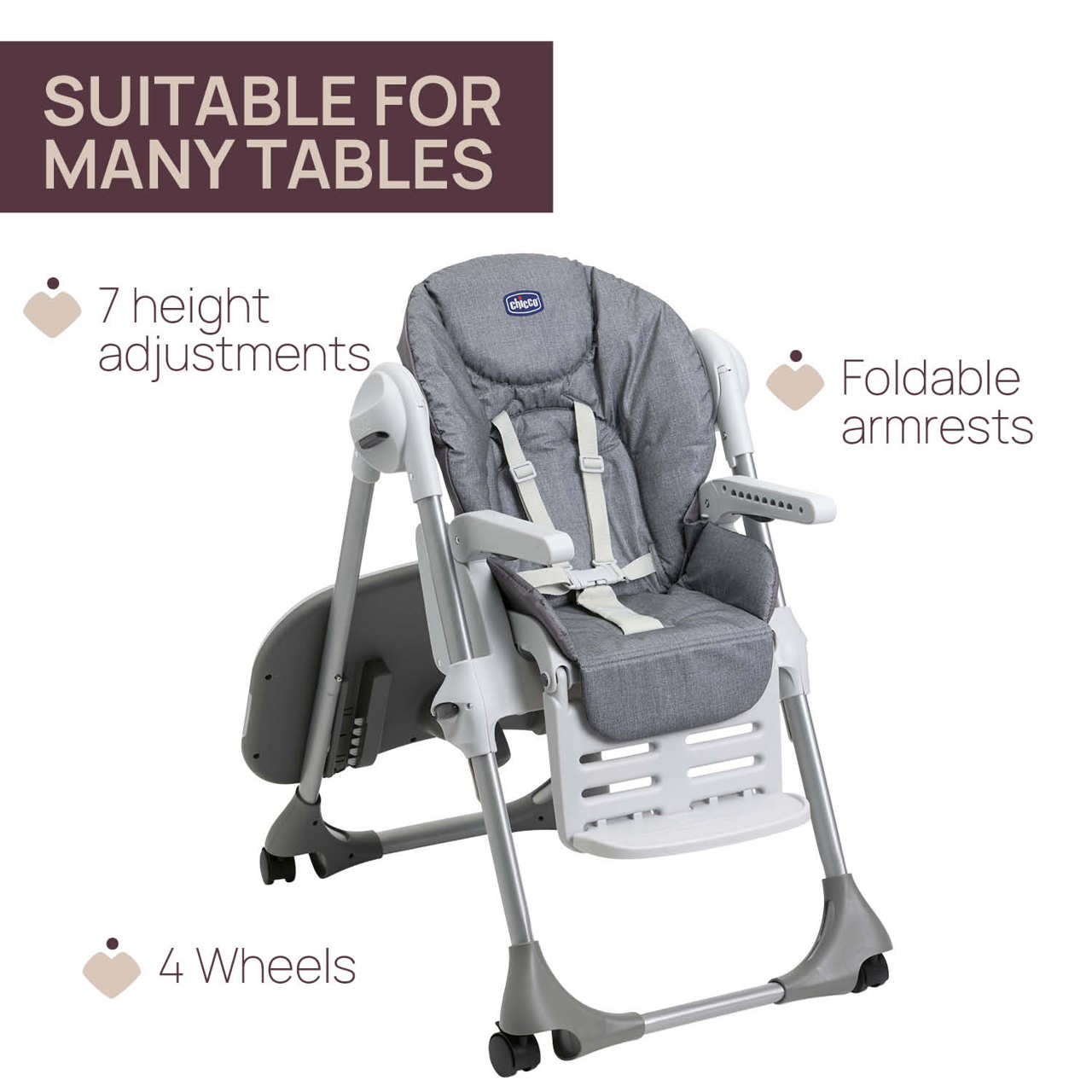 Silla Alta Polly Easy Girafa null - 4