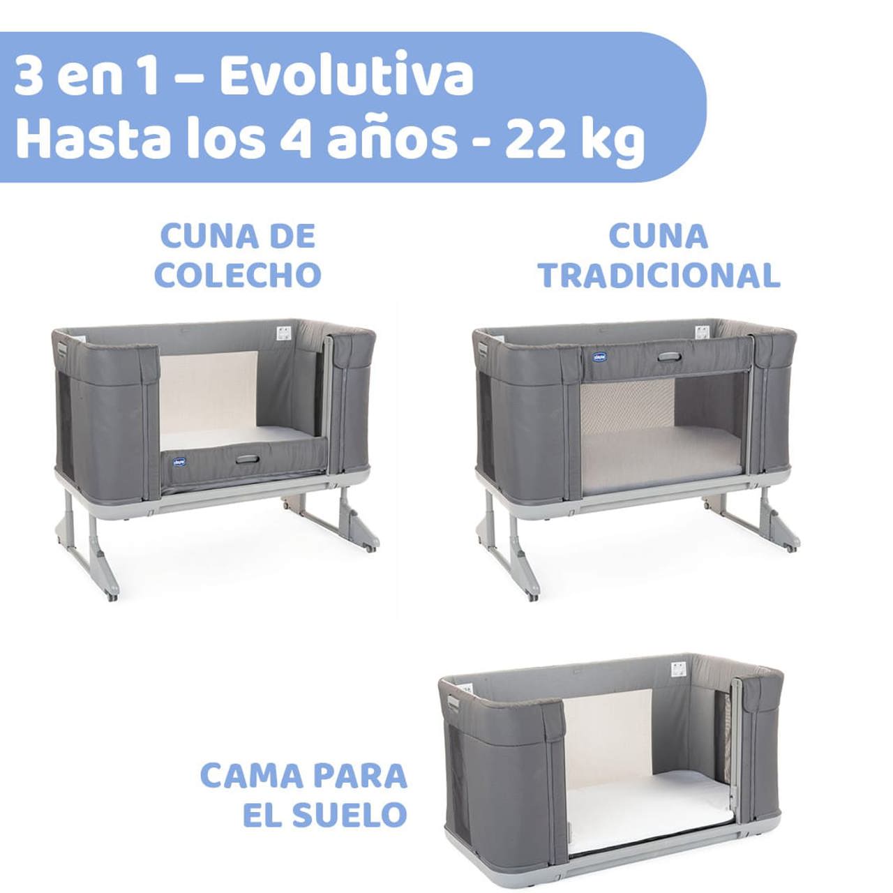 Cuna de colecho Chicco Next2Me Forever Chicco - 3