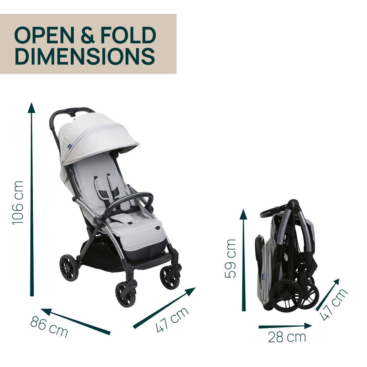 Goody XPlus Bebek Arabası null - 5