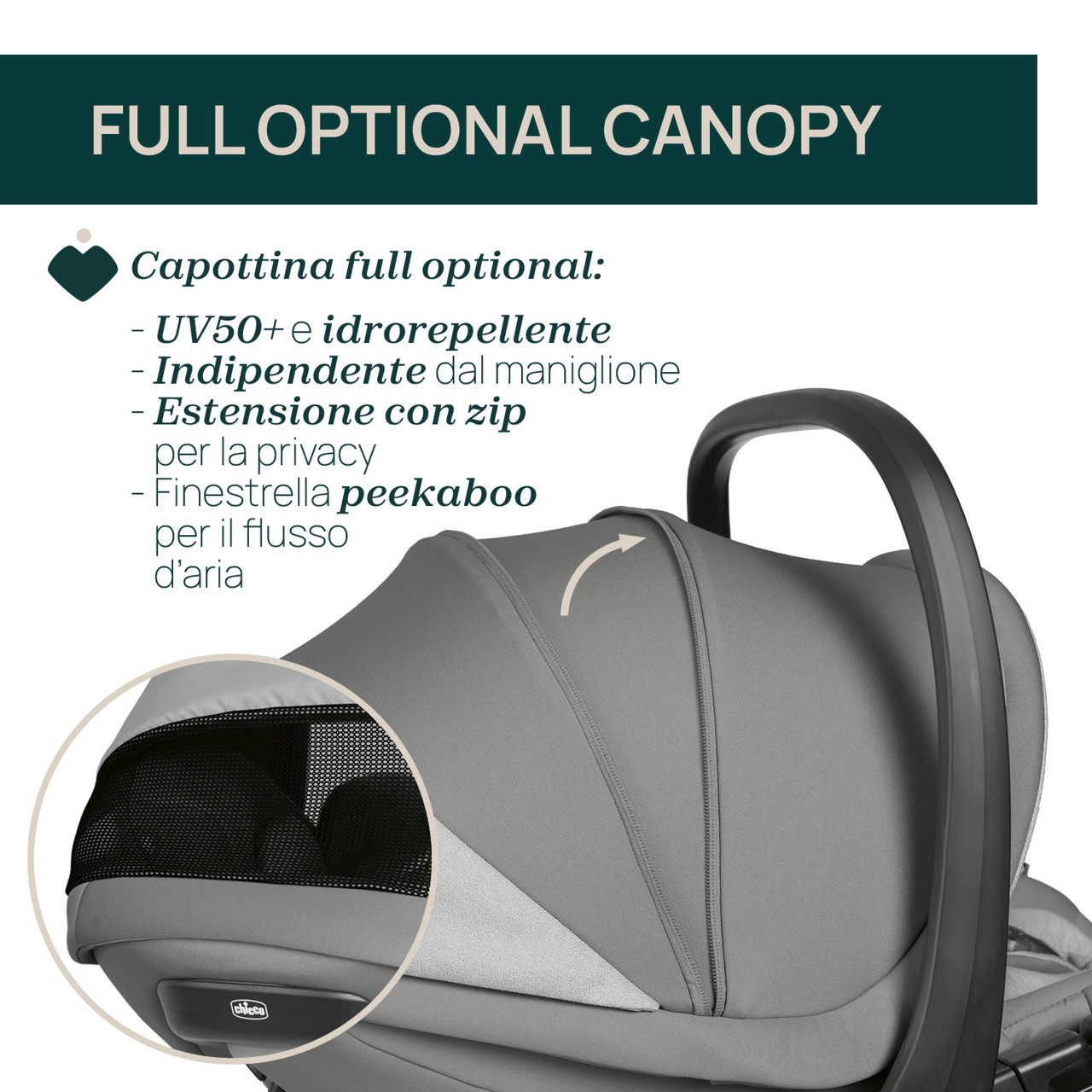 Seggiolino Auto First-Seat Recline i-Size (40-87 cm) Chicco - 3