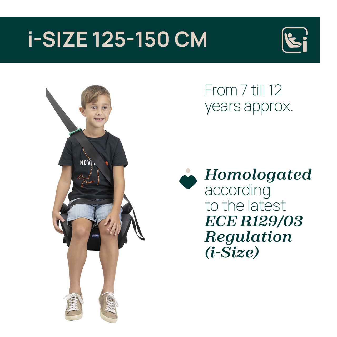 Quasar Fix i-Size autostoel (125-150 cm) Chicco - 4