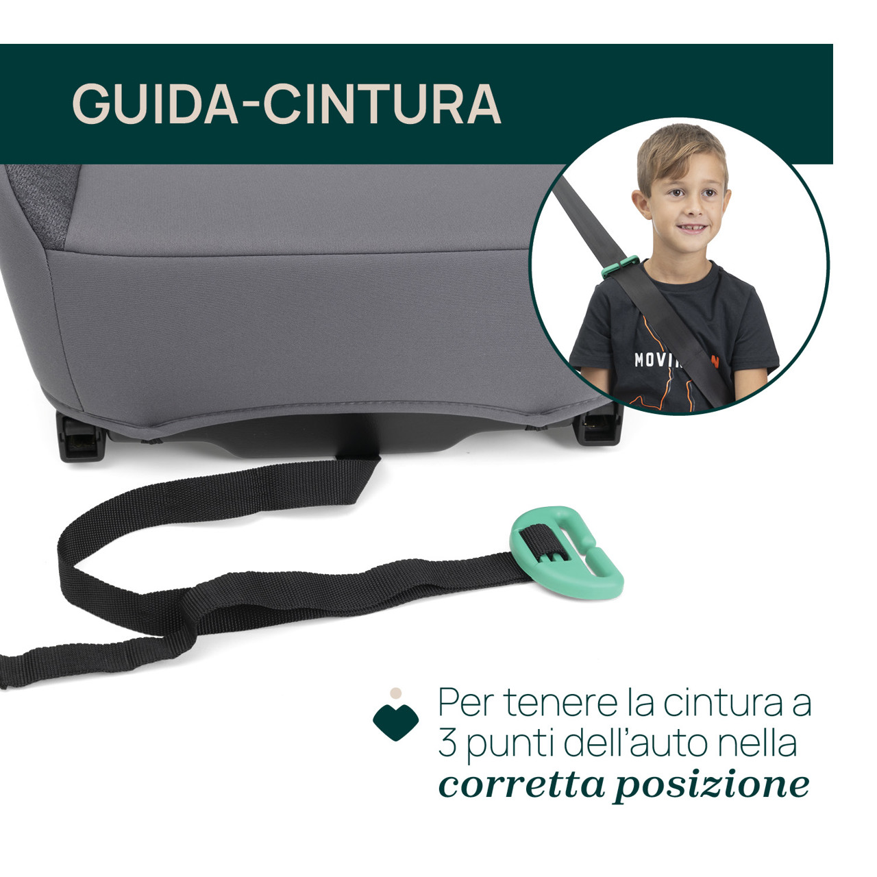Seggiolino Auto Quasar Fix i-Size (125-150 cm) null - 5