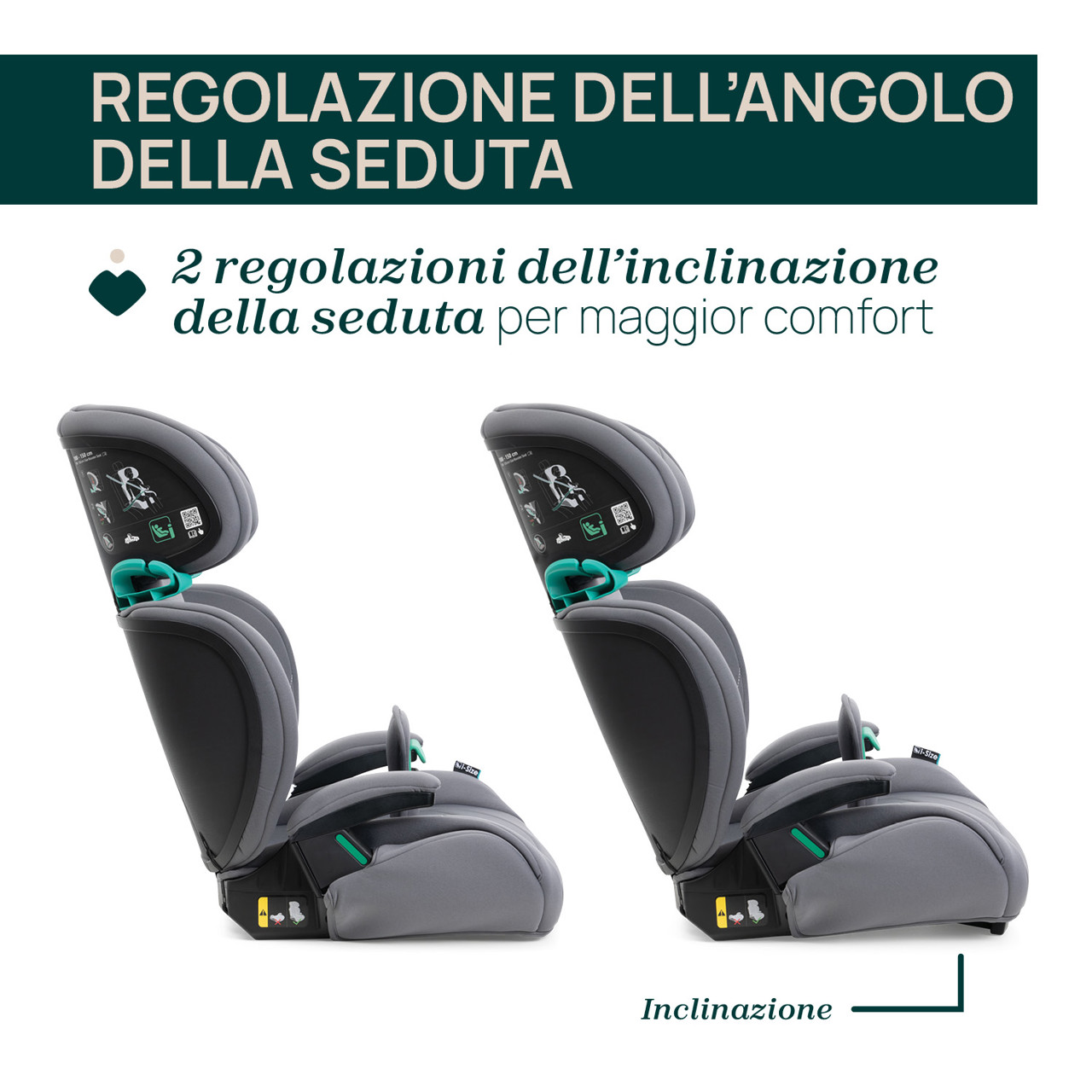 Seggiolino auto Quizy Lite i-Size (100-150 cm) Chicco - 3