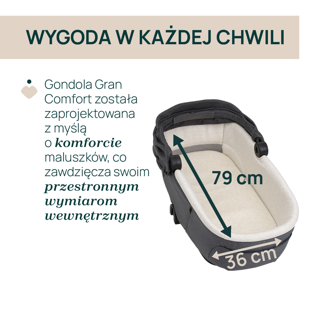 GONDOLA DO W&Oacute;ZKA GRAN COMFORT null - 1