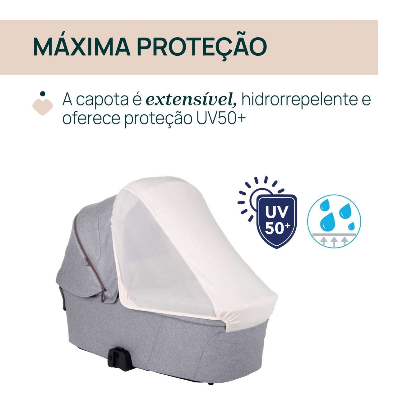 Trio Bellagio c/ alcofa flexi e First Seat Recline Chicco - 36