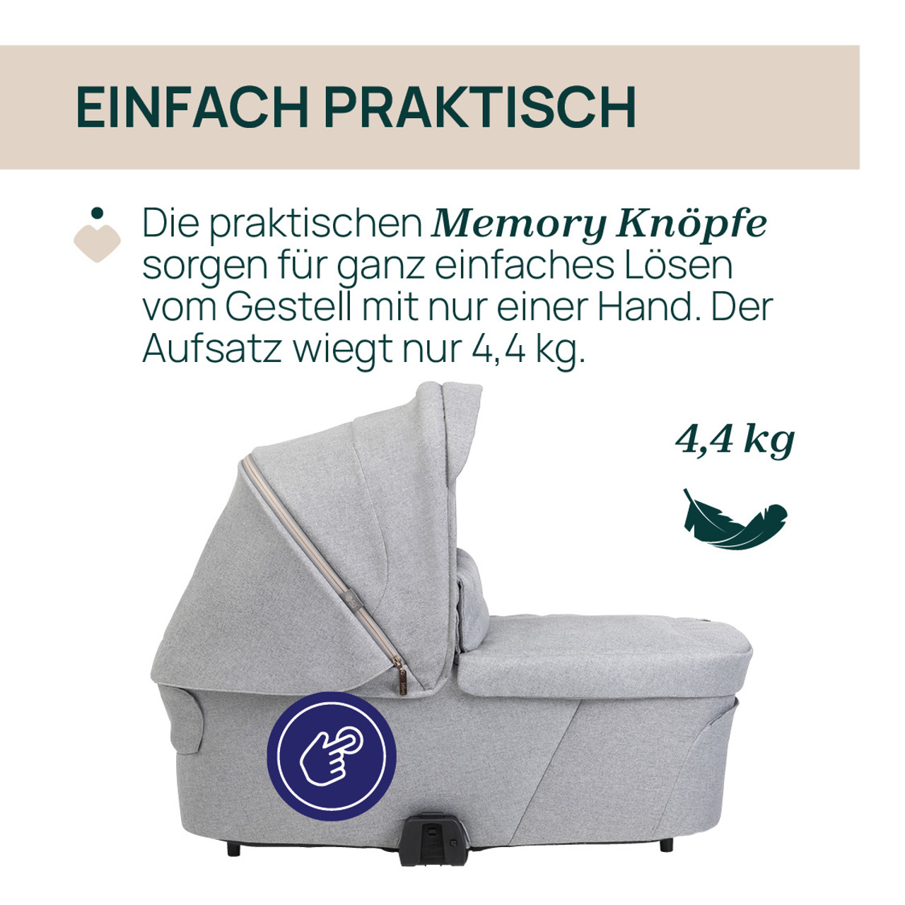 Kinderwagenaufsatz Flexi null - 2