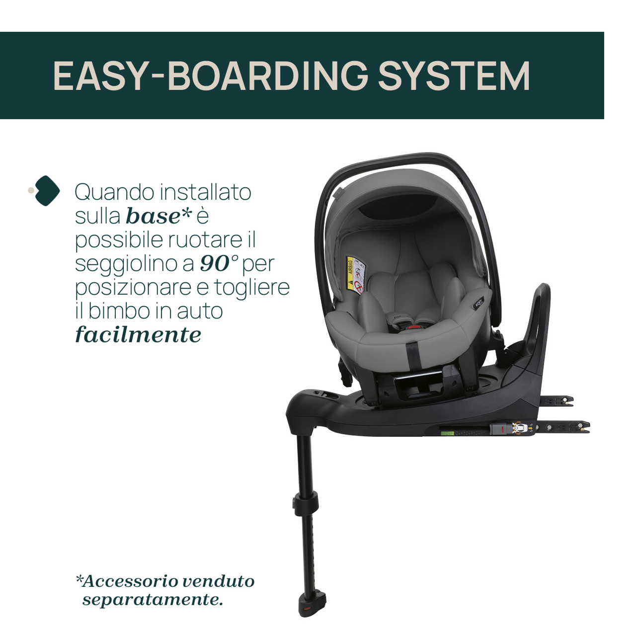 Seggiolino Auto Kory Plus i-Size (40-85 cm) image number 2