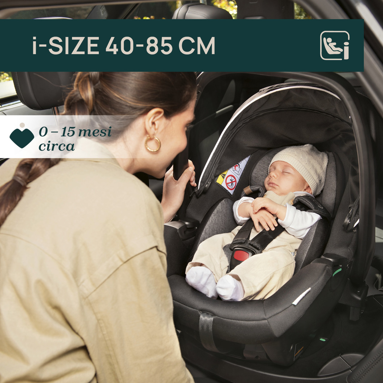 Seggiolino Auto Kory Plus i-Size (40-85 cm) Chicco - 1