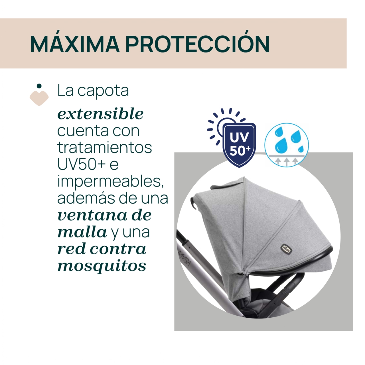 Duo Mysa con capazo Gran Comfort Chicco - 3