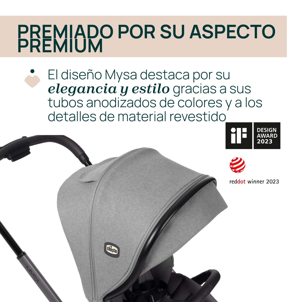 Duo Mysa con capazo Gran Comfort Chicco - 4