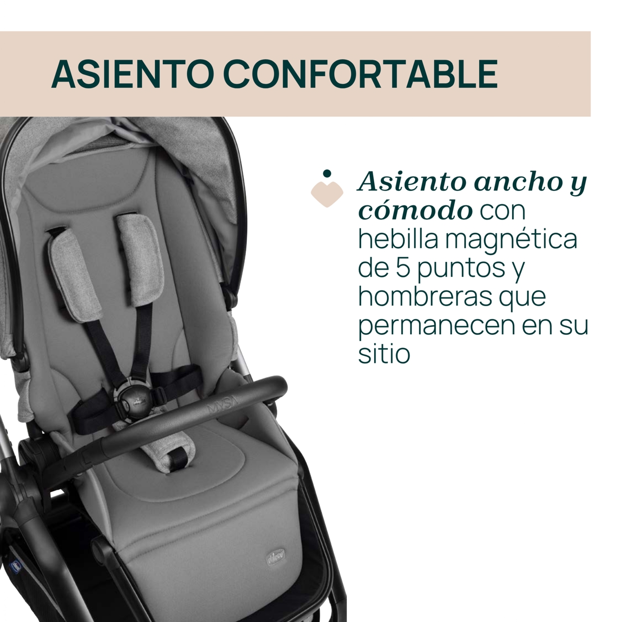 Duo Mysa con capazo Gran Comfort Chicco - 9