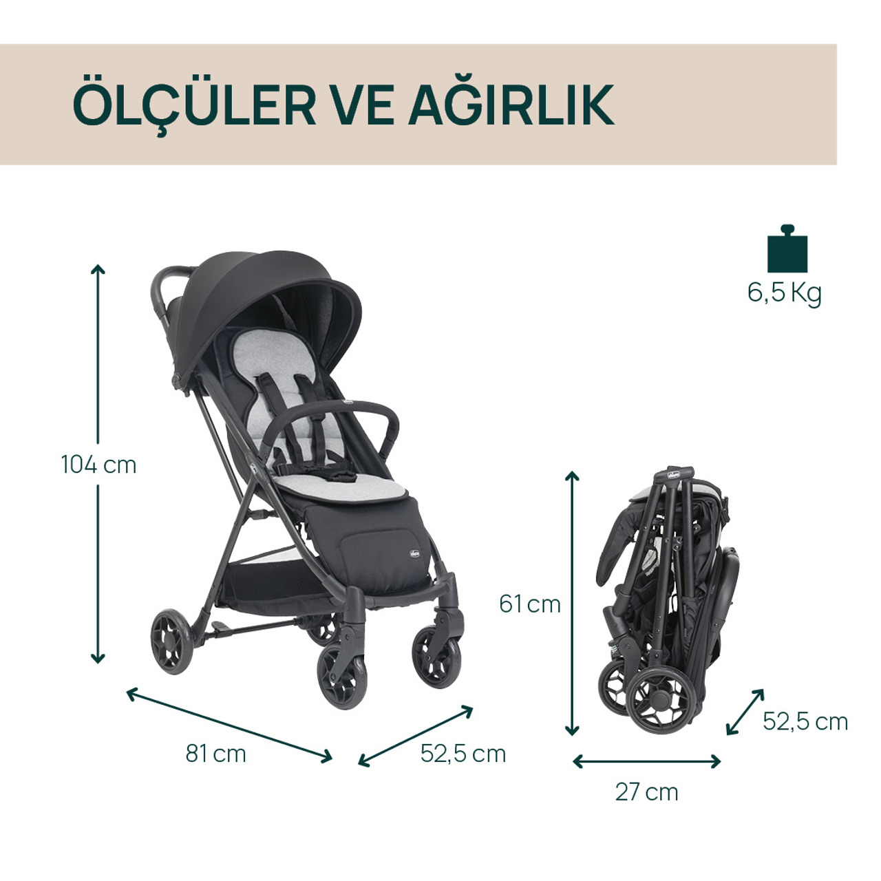 TAORMINA Bebek Arabası null - 15