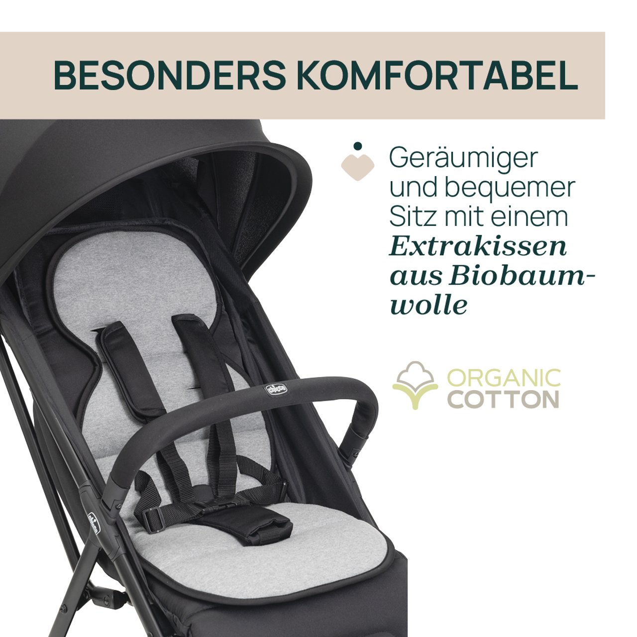 Taormina Buggy mit Baumwollauflage null - 2