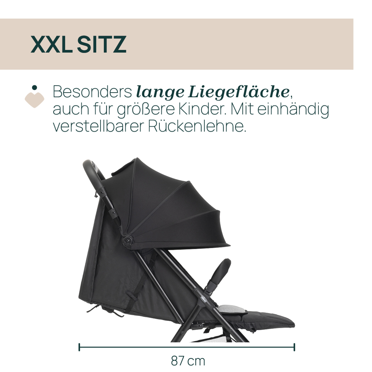 Taormina Buggy mit Baumwollauflage null - 3